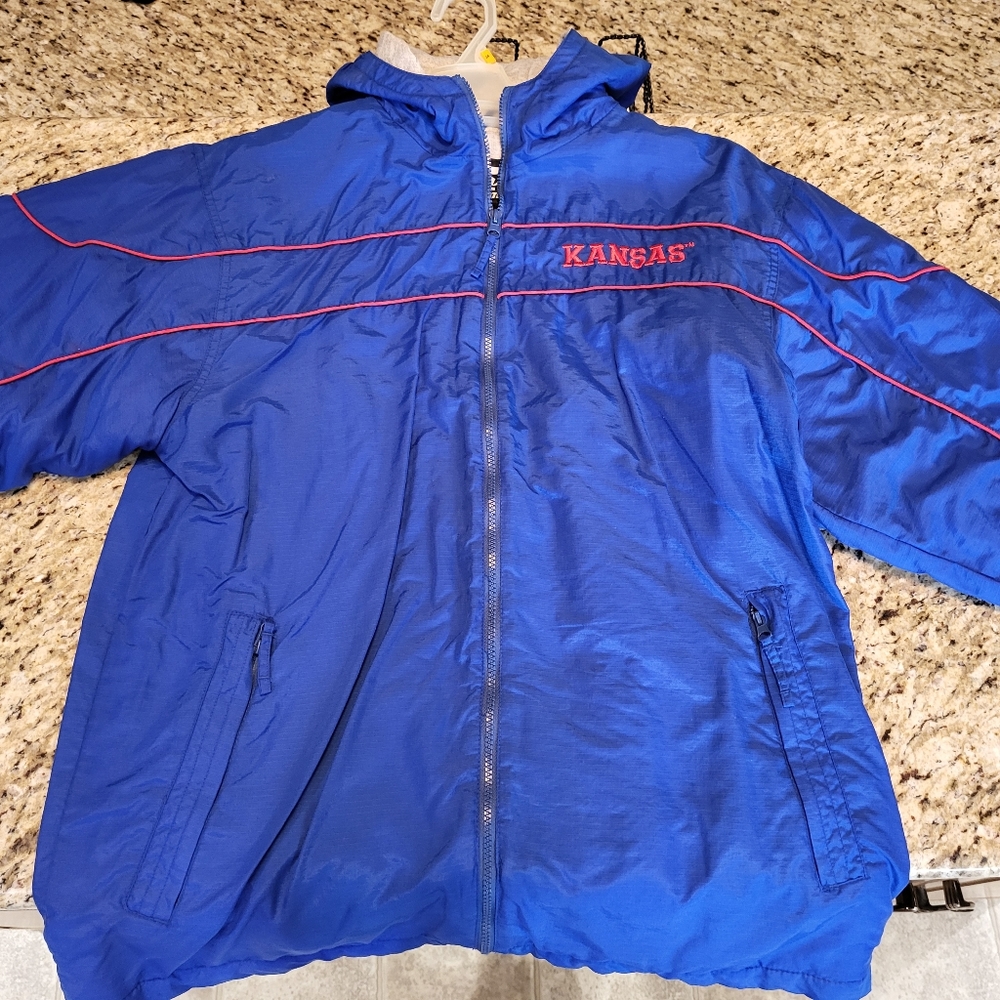NWOT Men's size medium University of Kansas Jayhawks Coat